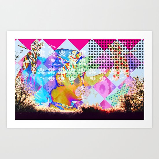 self-portrait Art Print