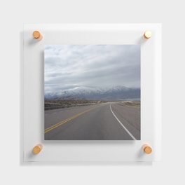 Argentina Photography - Road Going Beside Big Mountains Floating Acrylic Print