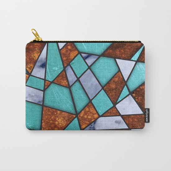 #477 Marble Shards & Copper Carry-All Pouch