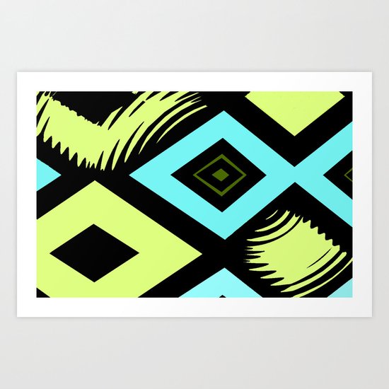 Diamond Art Print