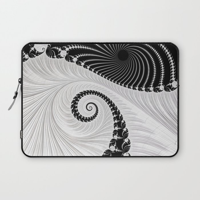 Geometric Fractal Landscape I Laptop Sleeve