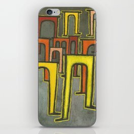 Paul Klee - La révolution des viaducs - 1937 iPhone Skin
