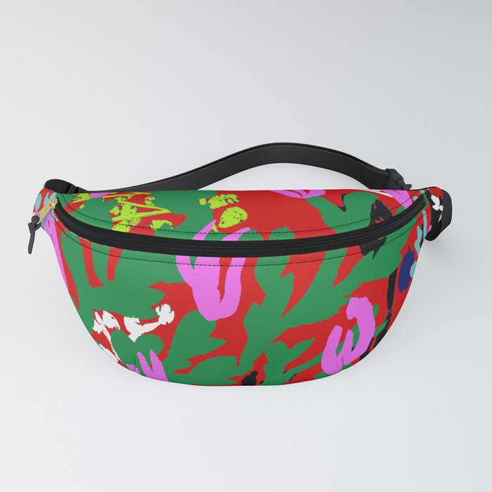 Christmas Cactus Fanny Pack by Mel Christy Society6
