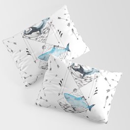 sharks & arrows Pillow Sham