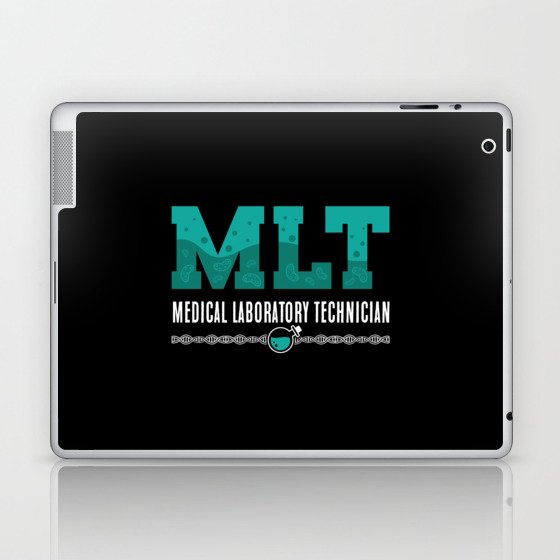 Lab Tech MLT Medical Laboratory Technician Science Laptop & iPad Skin
