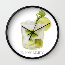What's The Skinny On This Mojito Wall Clock