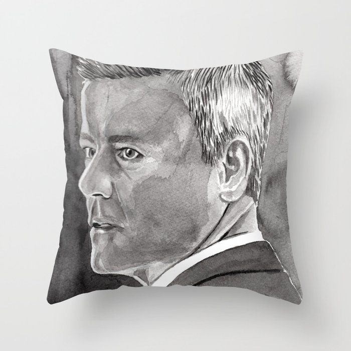 Rupert Graves as Inspector Lestrade Throw Pillow