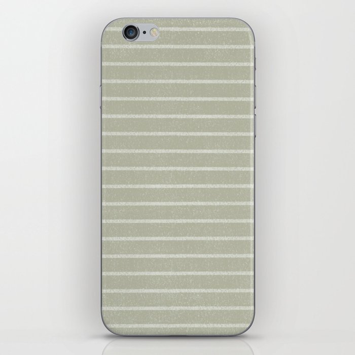 Classic Stripe (Sage Green) iPhone Skin