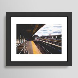 NY Subway Framed Art Print