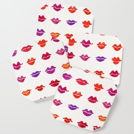 Kiss Collection – Fuchsia Palette Coaster