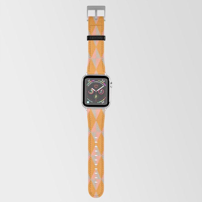orange harlequin Apple Watch Band
