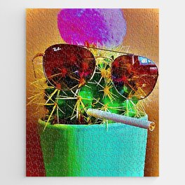 Bobby Puncher The bossy prickly cactus. Jigsaw Puzzle
