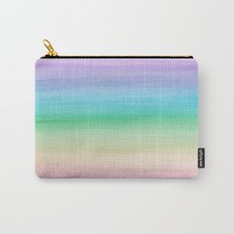 Pastel Unicorn Rainbow Watercolor Dream #1 #painting #decor #art #society6 Carry-All Pouch