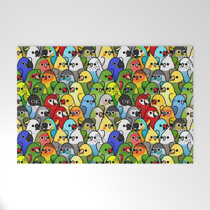 Too Many Birds!™ Bird Squad 1 Welcome Mat