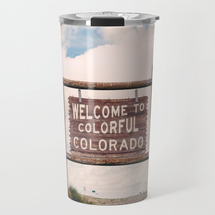 Welcome to Colorful Colorado Travel Mug