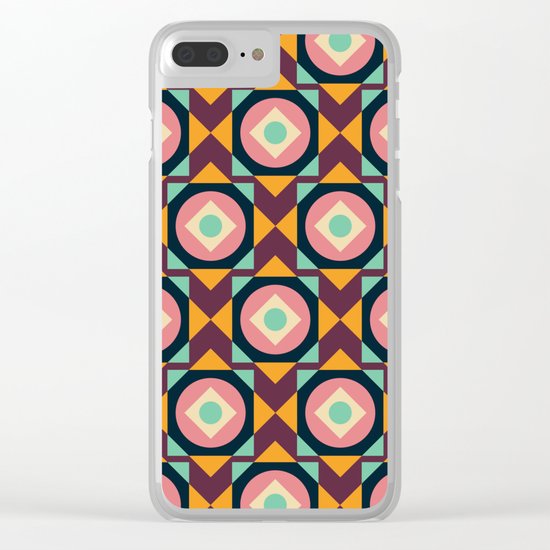 Geometric#31 Clear iPhone Case