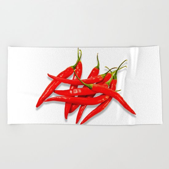 Spicy Beach Towel