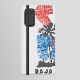 Baja Malibu surf paradise Android Wallet Case