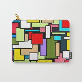 Color Blocks Carry-All Pouch
