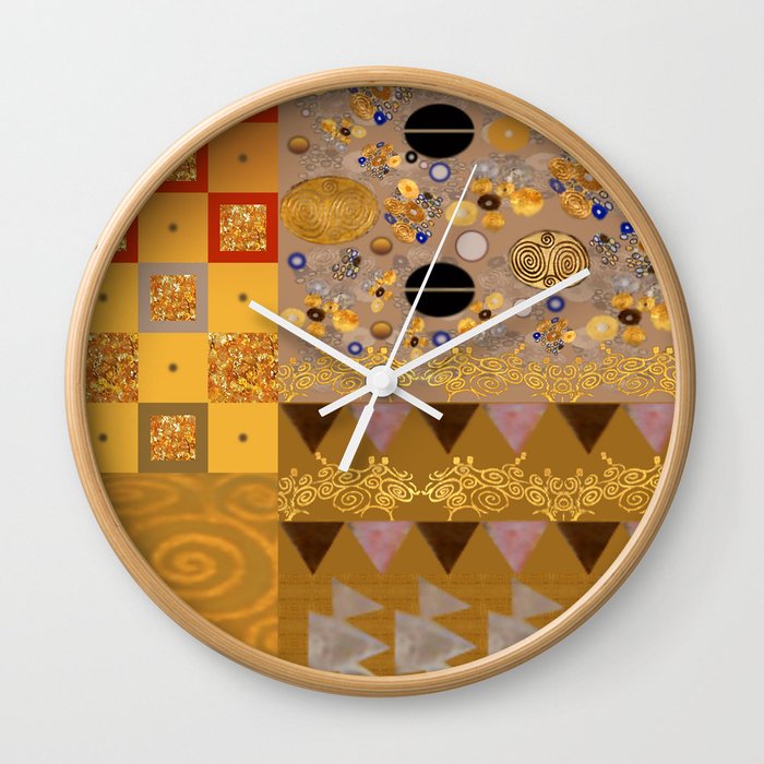 My Klimt Wall Clock