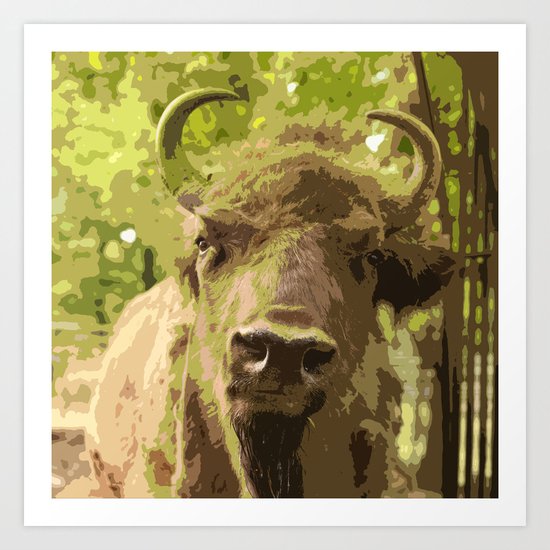 Bull Art Print