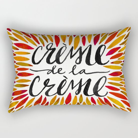 Crème de la Crème – Autumn Palette Rectangular Pillow