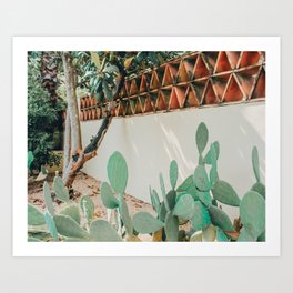 Prickly Pear Garden Art Print