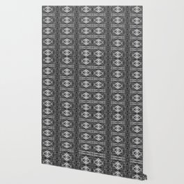 Liquid Light Series 44 ~ Grey Abstract Fractal Pattern Wallpaper