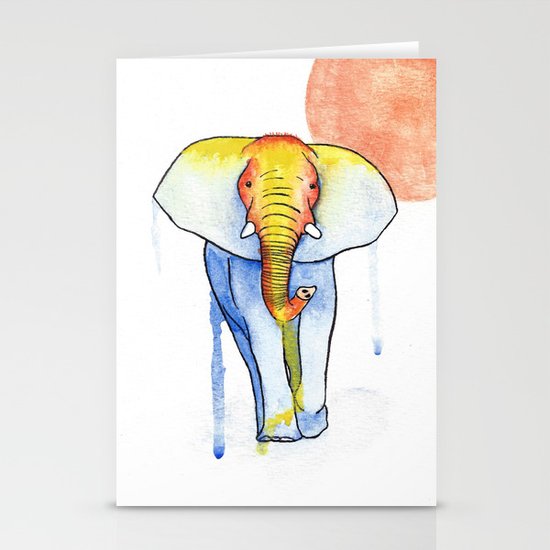 Elephant Stationery Cards
