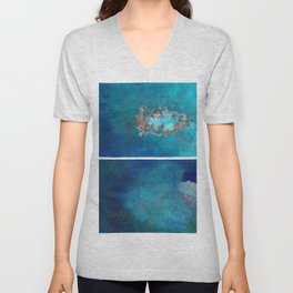 Aquarius V Neck T Shirt