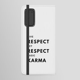 Basic Karma Android Wallet Case