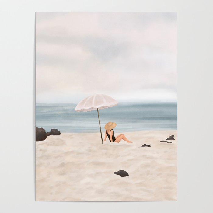Beach Morning II Poster