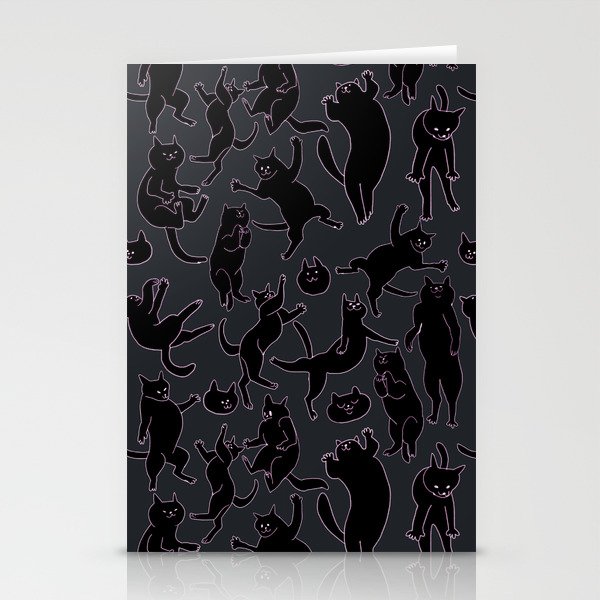BLACK CATS Stationery Cards