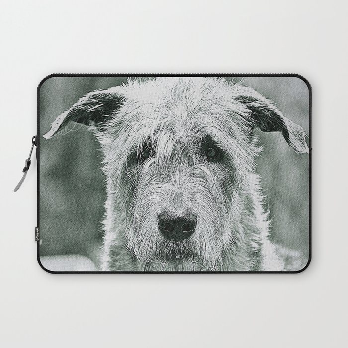 Irish Wolfhound Laptop Sleeve
