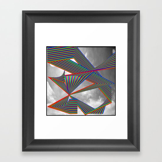 Highways of the Future Framed Art Print