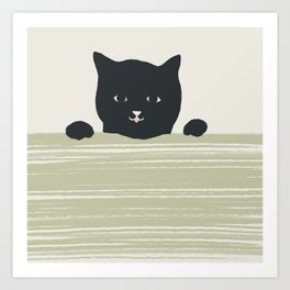 Magic meow 1  Art Print