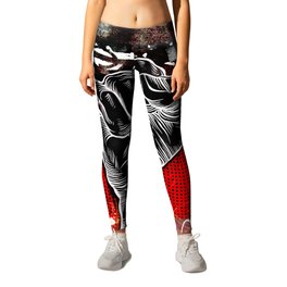 Power to the people Leggings | Fist, Colors, Digital, Hiphop, Inspiring, Rap, Graphicdesign 