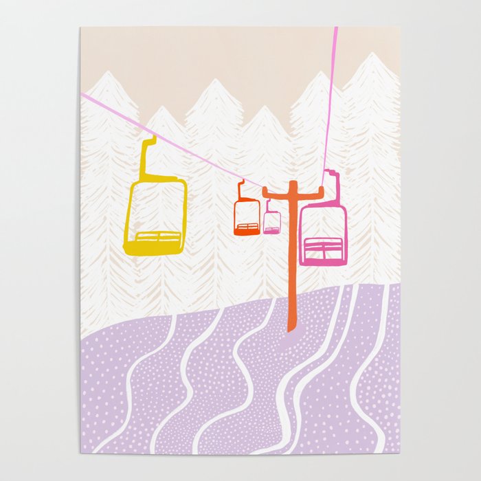chairlift Poster