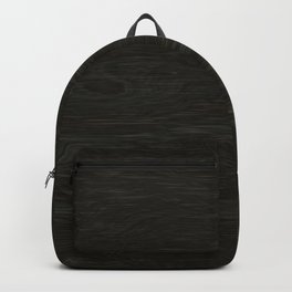 Black Wood Backpack