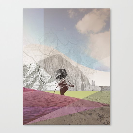 atmosphere 21 · Groove Holmes Canvas Print