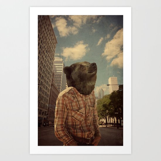 Mr. Downtown Art Print