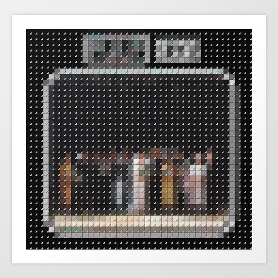 Pulp - Different Class - Pantone Pop Art Print