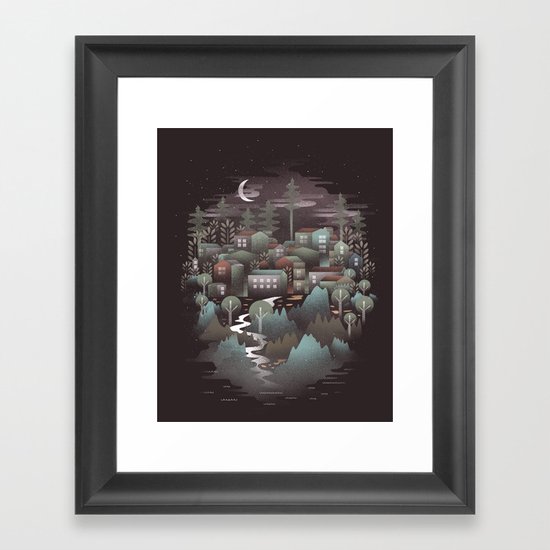 The North Framed Art Print