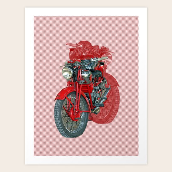 Ride Art Print