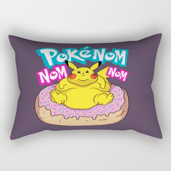 PokenomNOM Rectangular Pillow