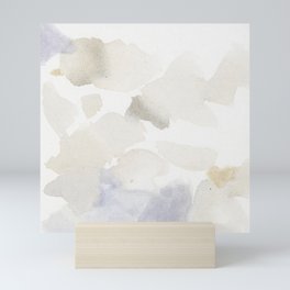 Bloom No. 6 Abstract watercolor floral Mini Art Print