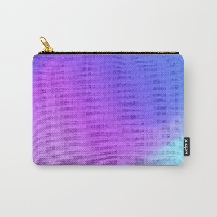 Gradient Minimal Purple Aesthetic Carry-All Pouch