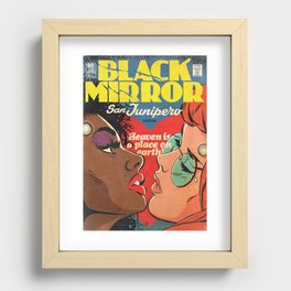 Black Mirror - San Junipero Recessed Framed Print