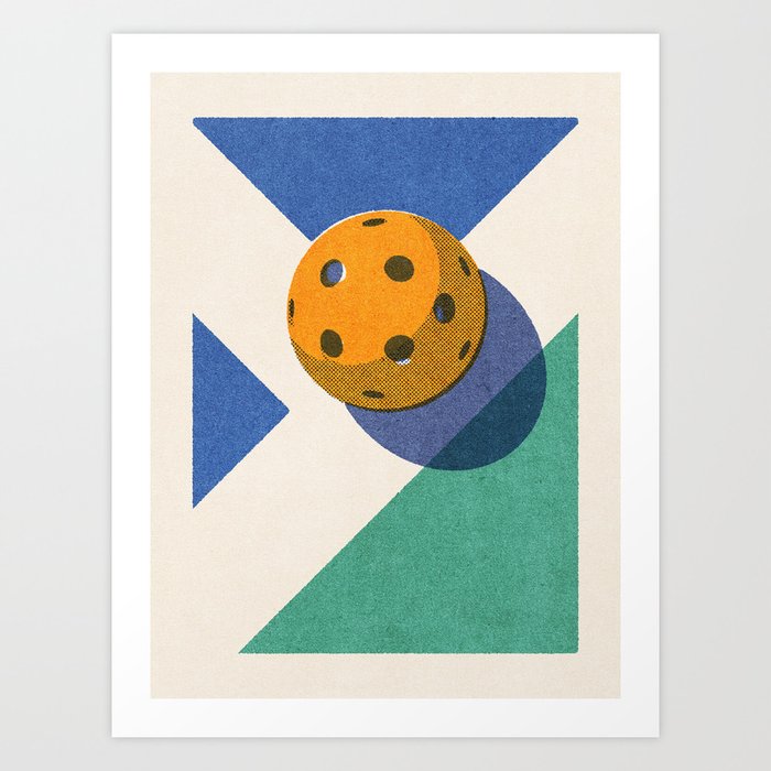BALLS / Pickleball II Art Print