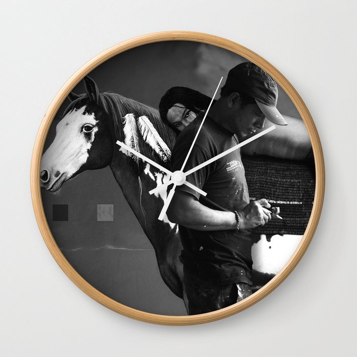 The House of the rising sun cover Wall Clock